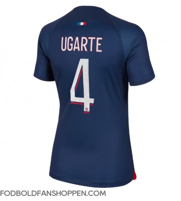 Paris Saint-Germain Manuel Ugarte #4 Hjemmebanetrøje Dame 2023-24 Kortærmet